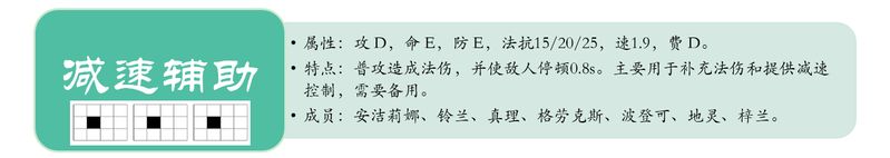 明日方舟可以减速的干员 明日方舟减速辅助干员介绍