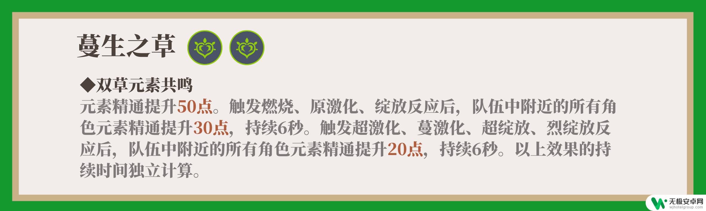 原神草雷什么反应 原神草元素反应中哪种伤害效果更高