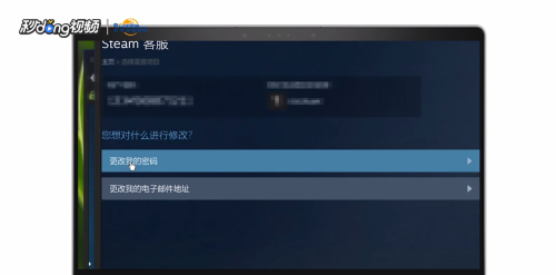 如何修改密码steam steam账号密码怎么改