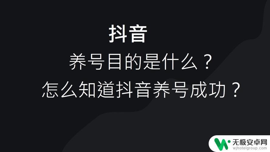 抖音怎么养活账号(抖音怎么养活账号赚钱)