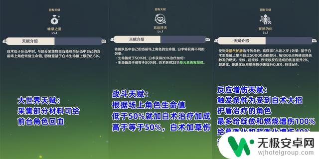 原神白术培养攻略：重点堆充能和生命，精金珀可替代专武