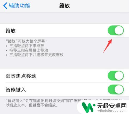 苹果手机自拍缩放怎么关闭 iPhone手机如何开启缩放功能