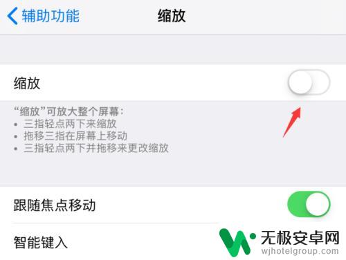 苹果手机自拍缩放怎么关闭 iPhone手机如何开启缩放功能