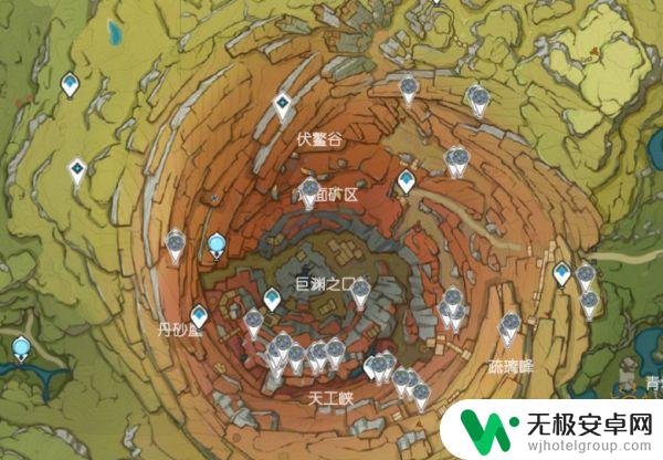 原神琉璃袋准确位置图 原神琉璃袋采集路线图大全