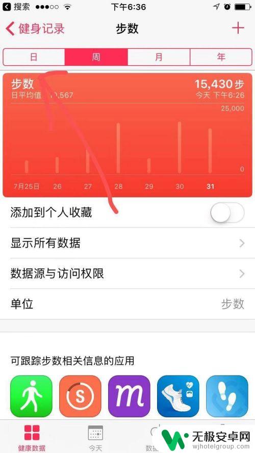 苹果手机怎么搞步数 苹果手机如何查看每日步数统计