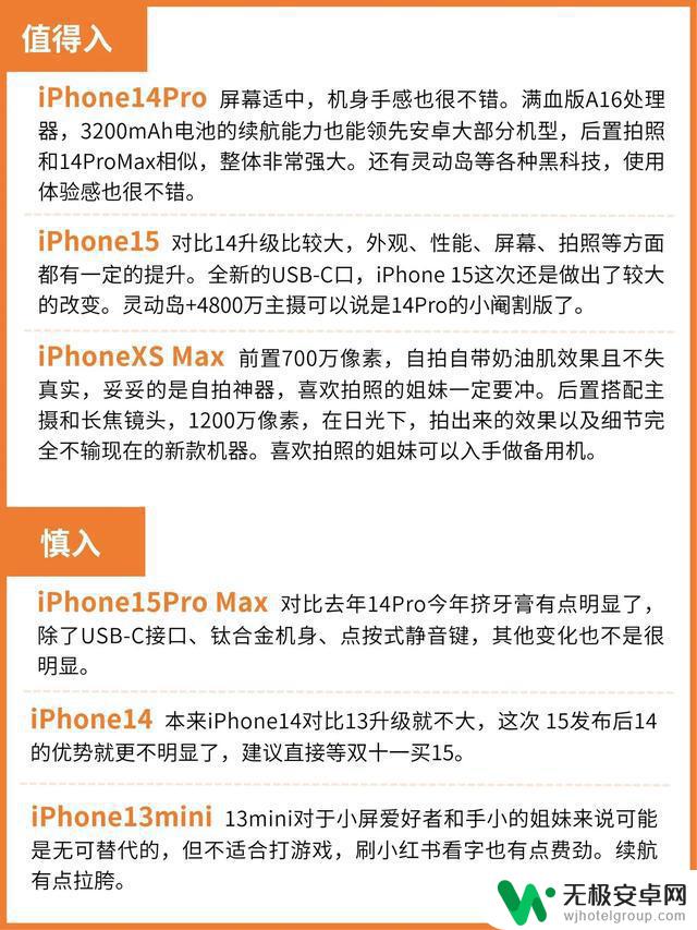 iPhone哪款值得买❓手把手教你选苹果手机