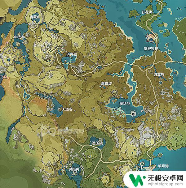 原神全世界地图 原神大地图全貌高清大图下载