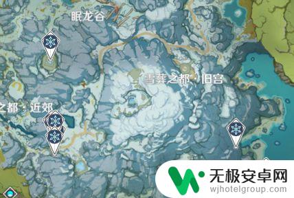 原神 四个冰柱 原神雪山冰柱子位置图解