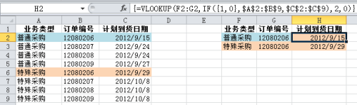 如何使用两个条件取一个数值 VLOOKUP函数同时满足两个条件值的查找技巧