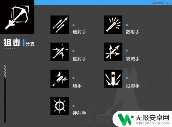 明日方舟神射手特性 《明日方舟》职业分支特性与干员对应关系