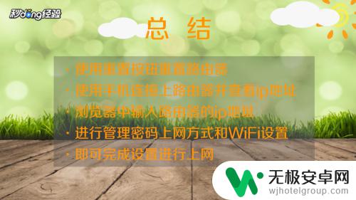 手机怎么重新设置wifi路由器 手机如何恢复出厂设置路由器