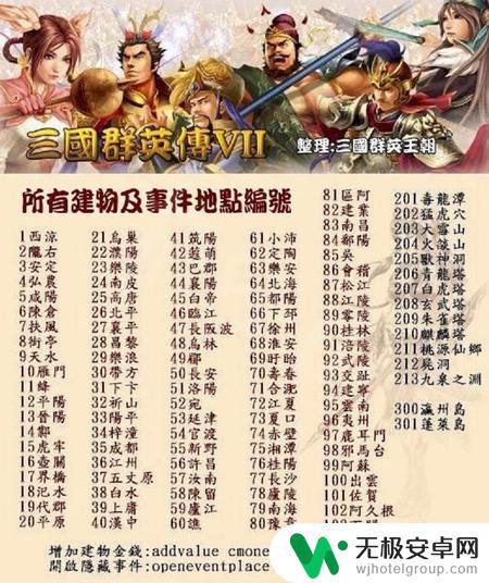 三国群英传7秘籍完整版 三国群英传7秘籍解锁