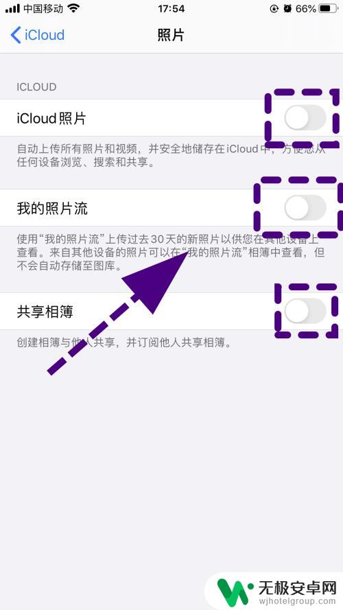 苹果手机怎么设置icloud不同步 如何停止苹果手机的icloud照片同步