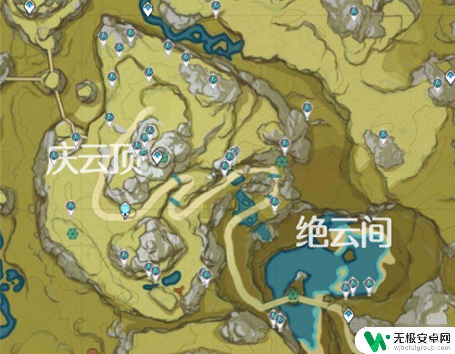 水晶原神分布 原神水晶块分布位置图解