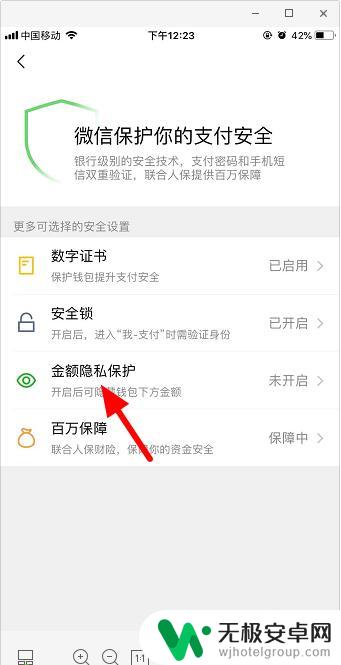 手机微信钱不显示怎么设置 微信钱包设置不显示金额怎么办