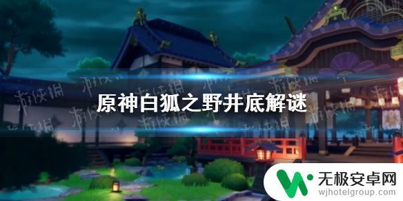 原神白狐之野井底华丽宝箱 《原神手游》白狐之野井底解谜攻略