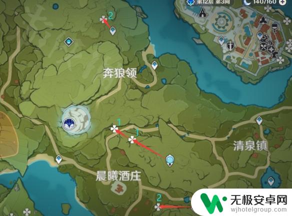 元神蒲公英分布 《原神》蒲公英采集路线推荐