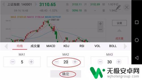 手机如何均线选股 手机K线均线设置教程