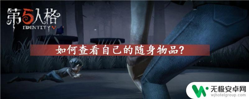 第五人格如何道具查看 第五人格自己的物品怎么看