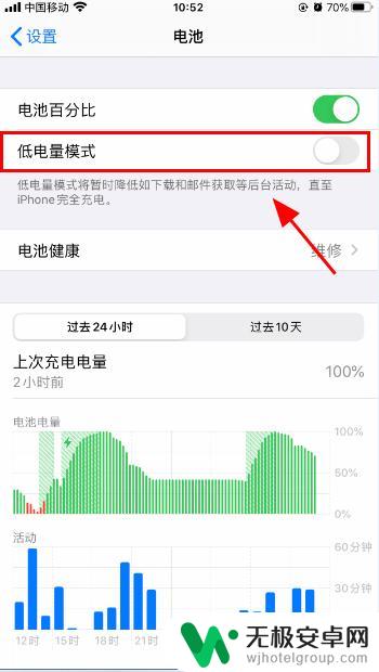 手机剩20点电量提示怎么关闭 如何关闭苹果手机电量低于20%的提示音