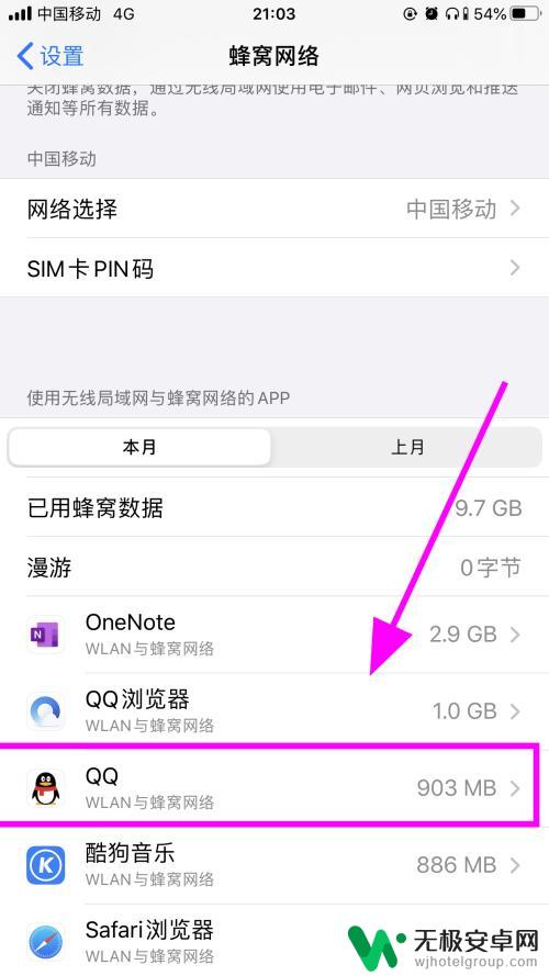 iphone限制app联网 苹果iPhone手机如何禁止某个应用程序联网