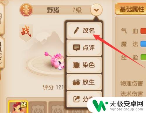梦幻西游宝宝怎么改名字 梦幻西游手游宠物更改名字教程