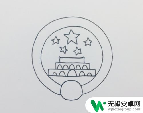 国徽图片手绘 如何画国徽的简笔画