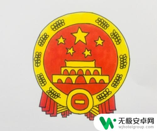 国徽图片手绘 如何画国徽的简笔画