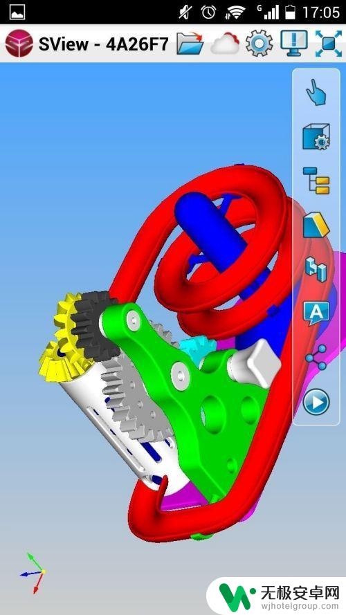 如何在手机看建模 SView手机CAD模型操作技巧