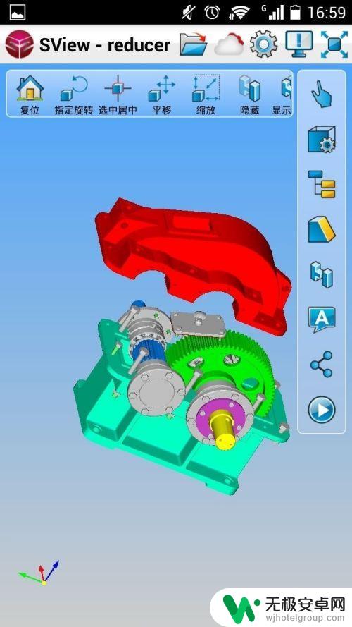 如何在手机看建模 SView手机CAD模型操作技巧