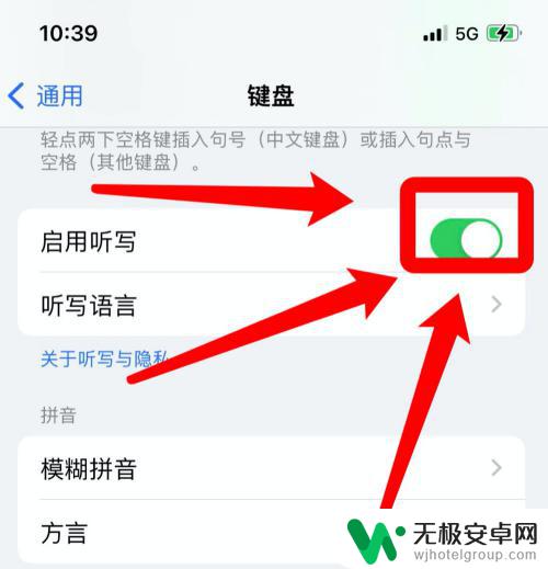 手机键盘上的语音输入怎么打开 苹果手机语音输入如何设置