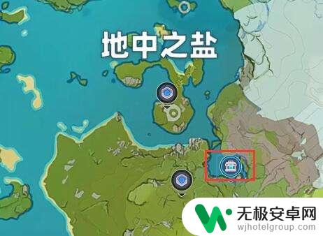 原神岩神龛位置地图 原神璃月地灵龛分布图