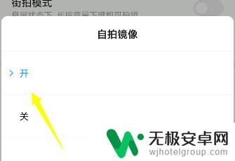 手机自拍设置中文版怎么设置 手机自拍镜像设置步骤