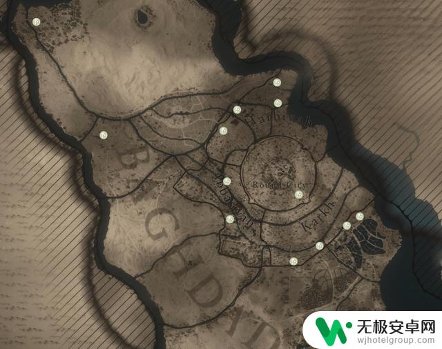 《刺客信条：幻景》地图收集标注 鸟瞰点收集品商人位置地图指引