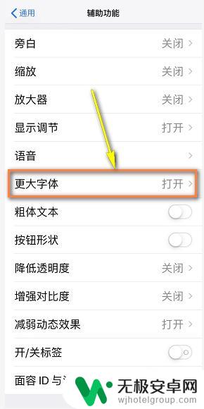 苹果手机的字体调节 iphone如何调整字体颜色