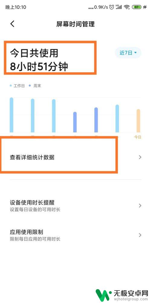 安卓手机怎么看手机屏幕使用时间 手机屏幕使用时间查询方法