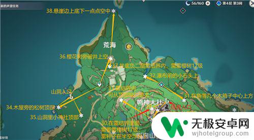 原神神无冢海边的雷神瞳 原神雷神瞳收集攻略及位置分布图详解