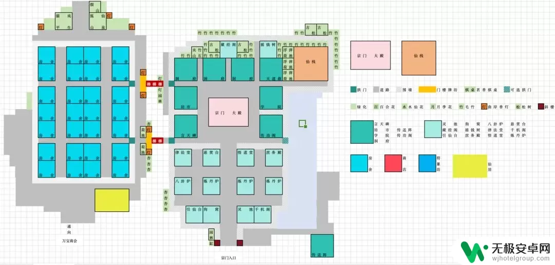 最强祖师如何布置建筑 最强祖师建筑布局图优化建议